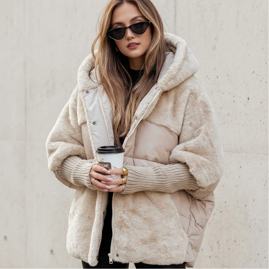Veste Bomber Femme à Capuche