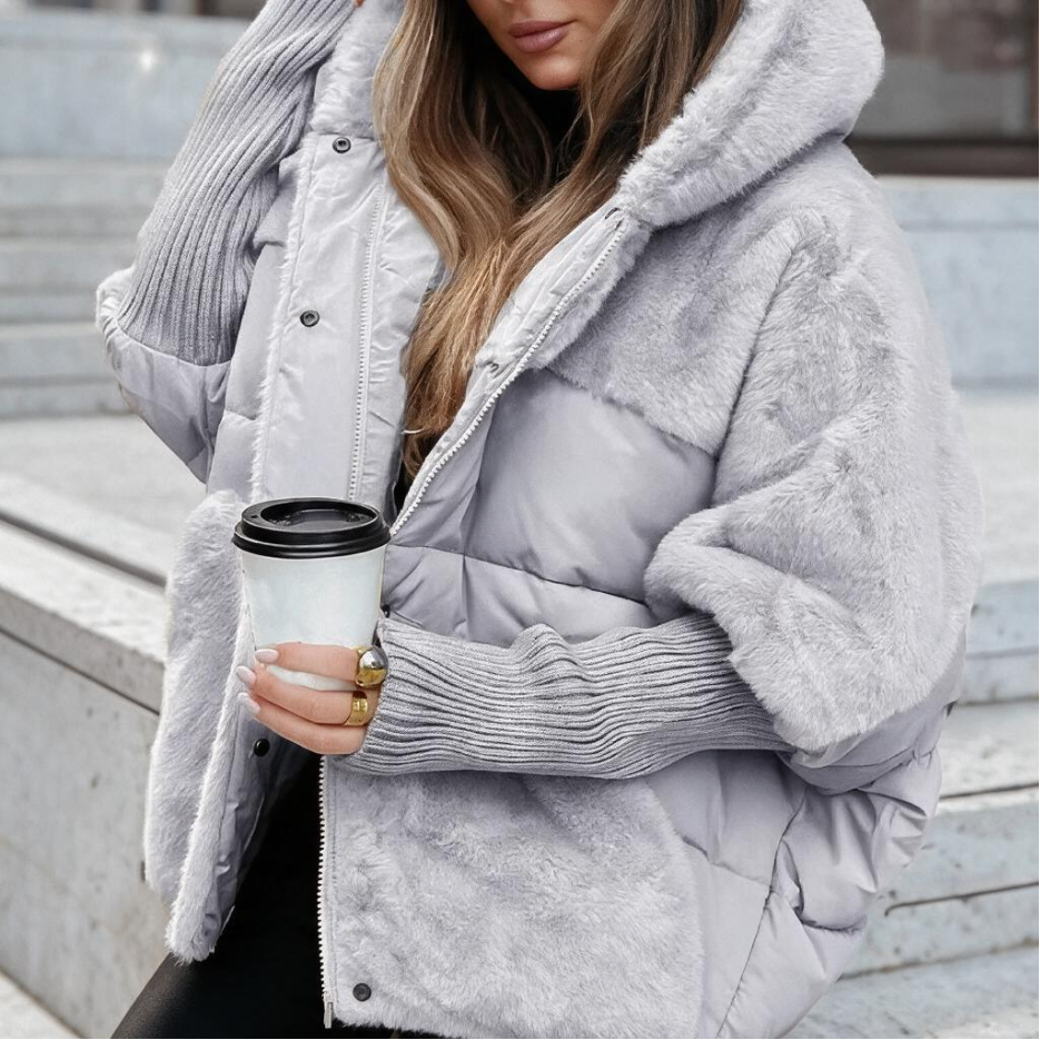Veste Bomber Femme à Capuche